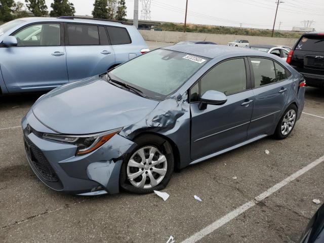 TOYOTA COROLLA LE 2021 with VIN JTDEPMAE4MJ140247 - Photo from auction