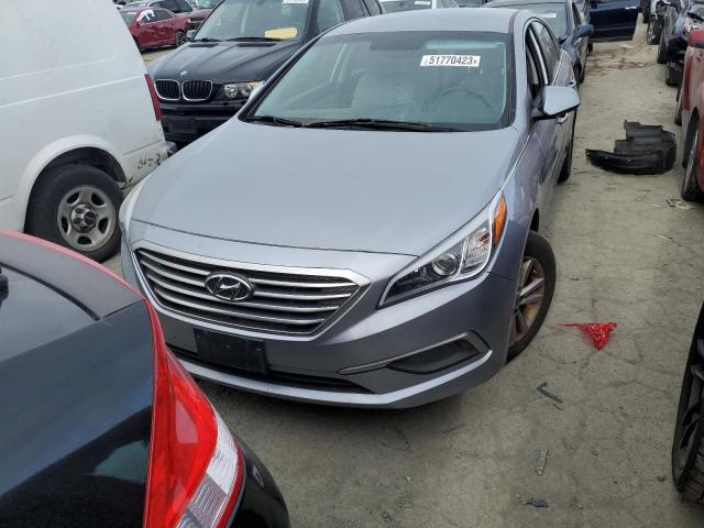 HYUNDAI SONATA SE 2017 with VIN 5NPE24AF6HH556757 - Photo from auction