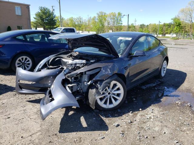 TESLA MODEL 3 2023 with VIN 5YJ3E1EA4PF448341 - Photo from auction