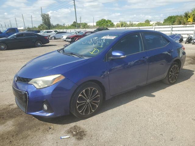TOYOTA COROLLA L 2014 with VIN 2T1BURHEXEC101741 - Photo from auction