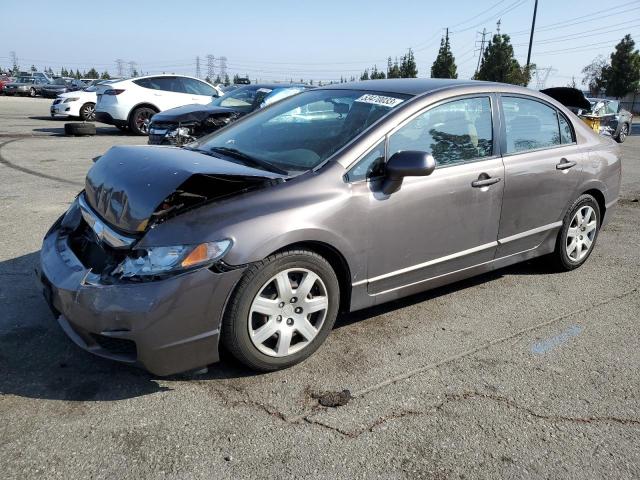 HONDA CIVIC LX 2010 with VIN 2HGFA1F52AH521932 - Photo from auction