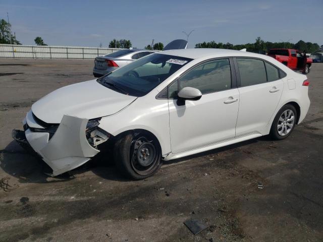 TOYOTA COROLLA LE 2021 with VIN JTDEPMAE4MJ173328 - Photo from auction