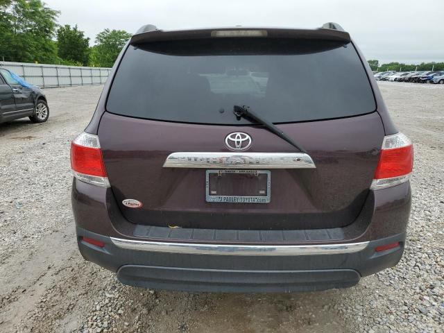 Photo 6 from auction – 2012 TOYOTA HIGHLANDER with VIN 5TDZA3EH1CS018304