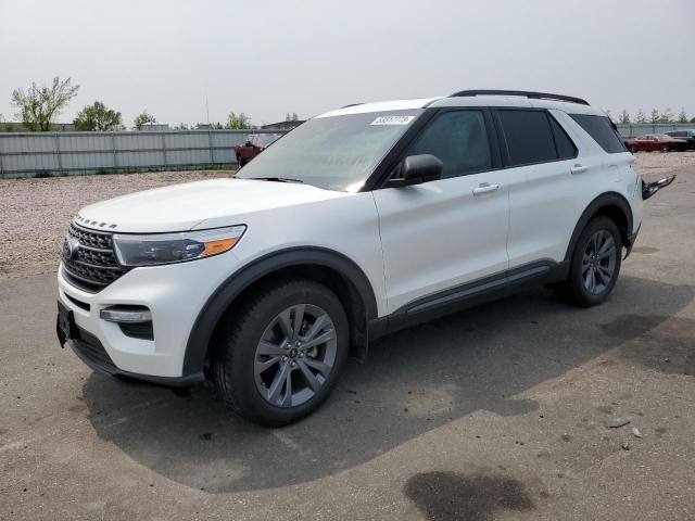 FORD EXPLORER X 2021 with VIN 1FMSK8DH8MGA03013 - Photo from auction