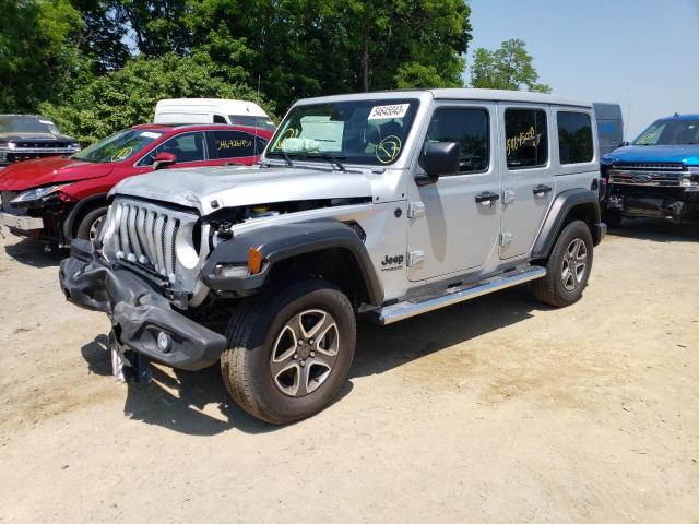 JEEP WRANGLER U 2022 with VIN 1C4HJXDG7NW259461 - Photo from auction