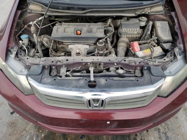 Photo 11 from auction – 2012 HONDA CIVIC LX with VIN 2HGFB2F5XCH538323