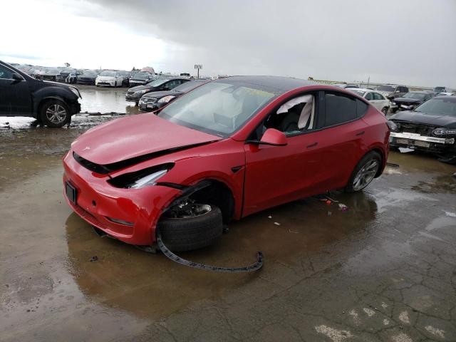 TESLA MODEL Y 2023 with VIN 7SAYGAEE1PF593830 - Photo from auction