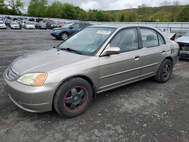 HONDA CIVIC EX 2003 with VIN 1HGES25723L008459 - Photo from auction