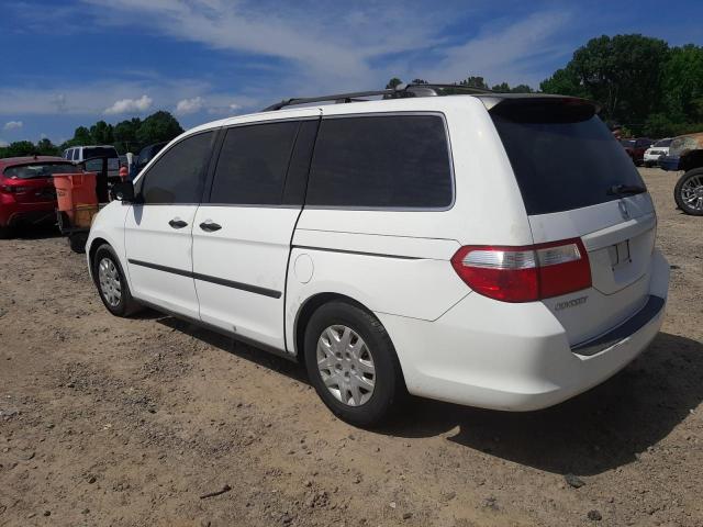 Photo 2 from auction – 2007 HONDA ODYSSEY LX with VIN 5FNRL38217B017388