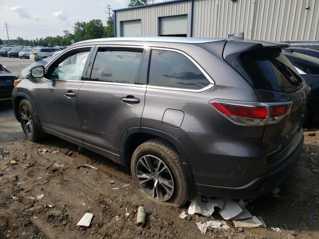 Photo 2 from auction – 2016 TOYOTA HIGHLANDER with VIN 5TDJKRFHXGS256654