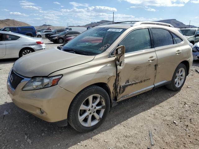 LEXUS RX 350 2010 with VIN JTJBK1BA9A2416792 - Photo from auction