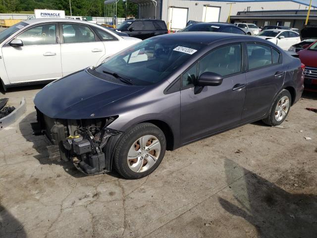 Photo 1 from auction – 2015 HONDA CIVIC LX with VIN 19XFB2F51FE112485