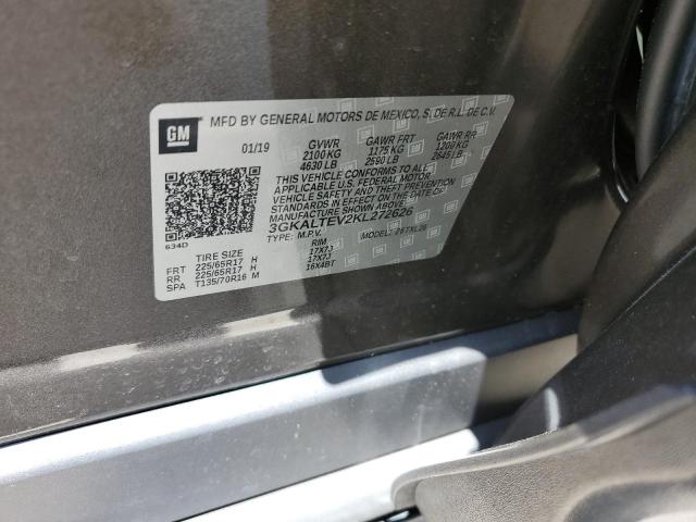 Photo 14 from auction – 2019 GMC TERRAIN SL with VIN 3GKALTEV2KL272626