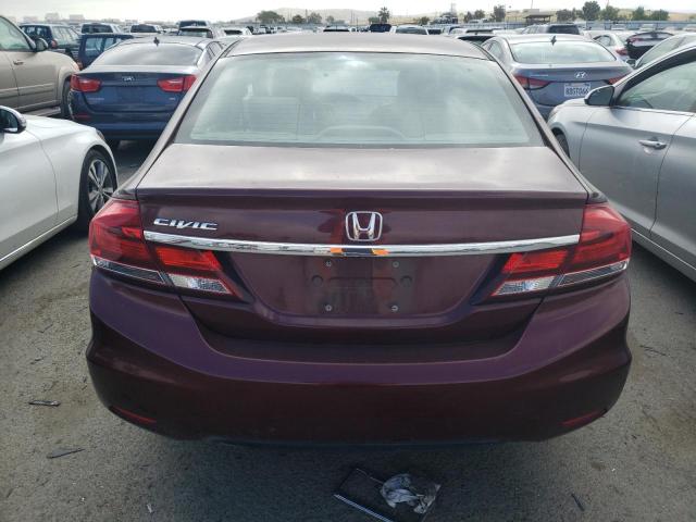 Photo 6 from auction – 2013 HONDA CIVIC LX with VIN 19XFB2F59DE277620