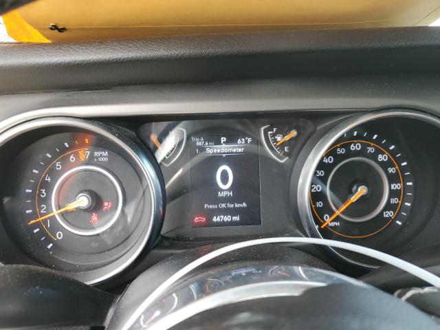 Photo 9 from auction – 2020 JEEP GLADIATOR with VIN 1C6HJTAG3LL128224