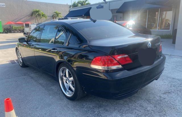 Photo 3 from auction – 2007 BMW 750 with VIN WBAHN83557DT66806