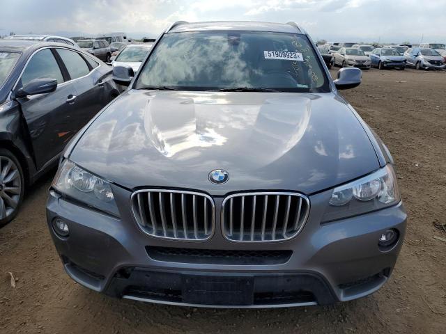Photo 5 from auction – 2013 BMW X3 XDRIVE2 with VIN 5UXWX9C54D0D04246