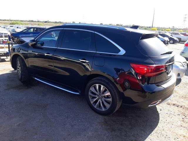 Photo 2 from auction – 2014 ACURA MDX TECHNO with VIN 5FRYD3H46EB003878