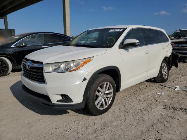 TOYOTA HIGHLANDER 2015 with VIN 5TDZARFH7FS011265 - Photo from auction