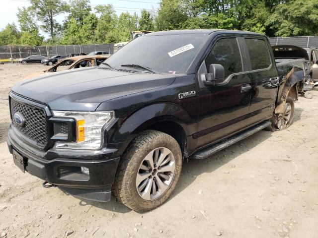 FORD F150 SUPER 2018 with VIN 1FTEW1EP7JFD80873 - Photo from auction