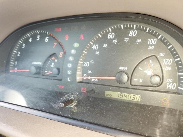 Photo 9 from auction – 2003 TOYOTA CAMRY LE with VIN 4T1BE32K73U662726