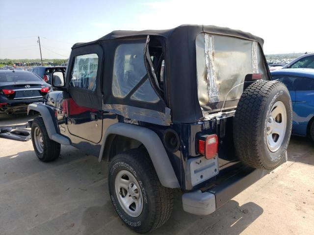 Photo 2 from auction – 2003 JEEP WRANGLER C with VIN 1J4FA39S93P331386