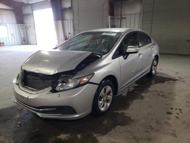 HONDA CIVIC LX 2015 with VIN 19XFB2F53FE009228 - Photo from auction