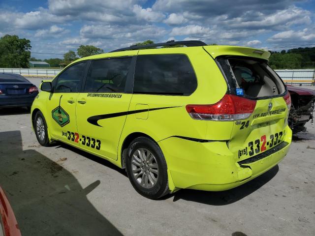 Photo 2 from auction – 2014 TOYOTA SIENNA XLE with VIN 5TDYK3DC4ES510035