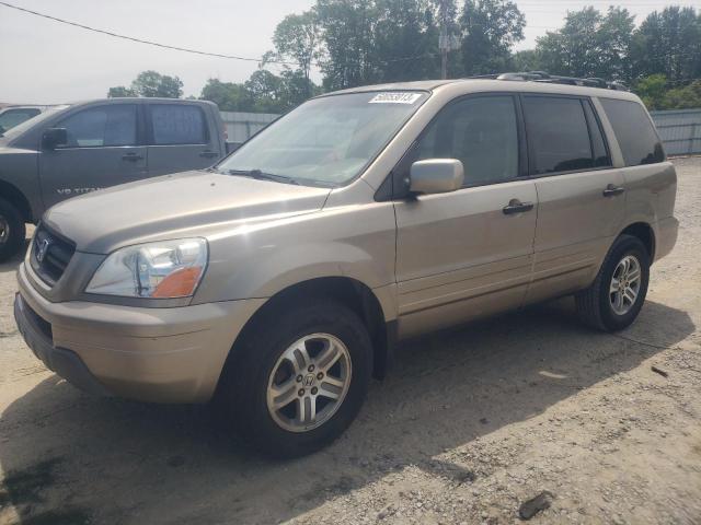 HONDA PILOT EXL 2005 with VIN 2HKYF18505H511404 - Photo from auction