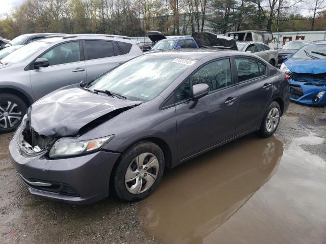 HONDA CIVIC LX 2014 with VIN 19XFB2F55FE244889 - Photo from auction