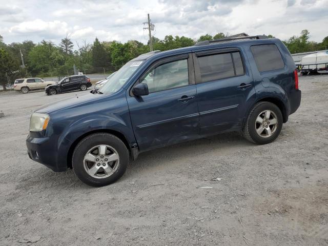 HONDA PILOT EXL 2009 with VIN 5FNYF48549B019206 - Photo from auction