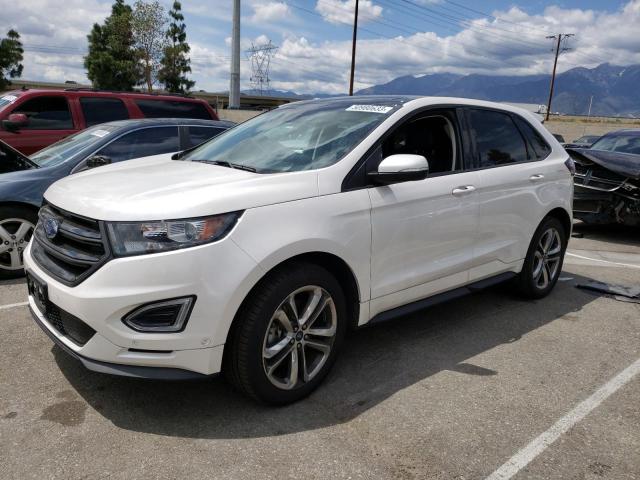 FORD EDGE SPORT 2017 with VIN 2FMPK4AP4HBB37590 - Photo from auction