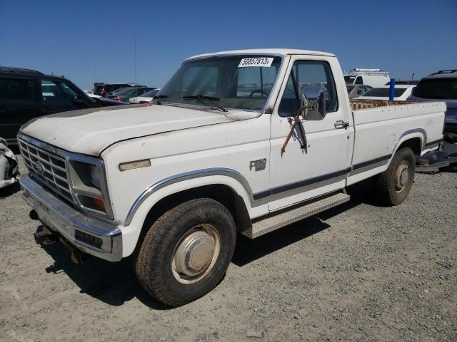 FORD F250 1984 with VIN 1FTHF2517EPA46003 - Photo from auction