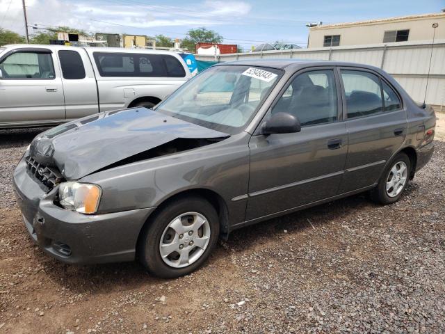HYUNDAI ACCENT GL 2002 with VIN KMHCG45CX2U346082 - Photo from auction