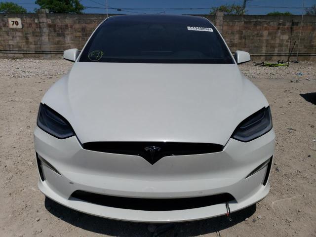 Photo 5 from auction – 2022 TESLA MODEL X with VIN 7SAXCBE66NF339369