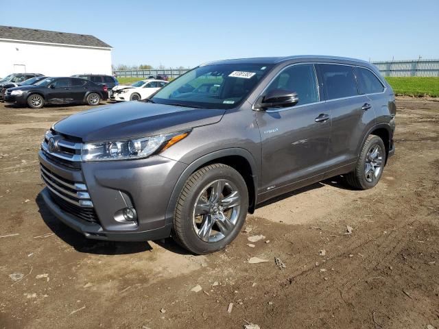 TOYOTA HIGHLANDER 2019 с VIN 5TDDGRFH0KS071097 - Фото с аукциона