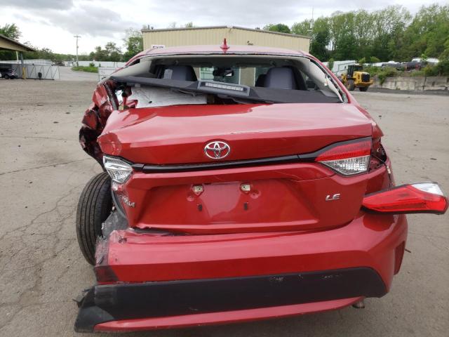Photo 6 from auction – 2021 TOYOTA COROLLA LE with VIN 5YFEPMAE0MP242477