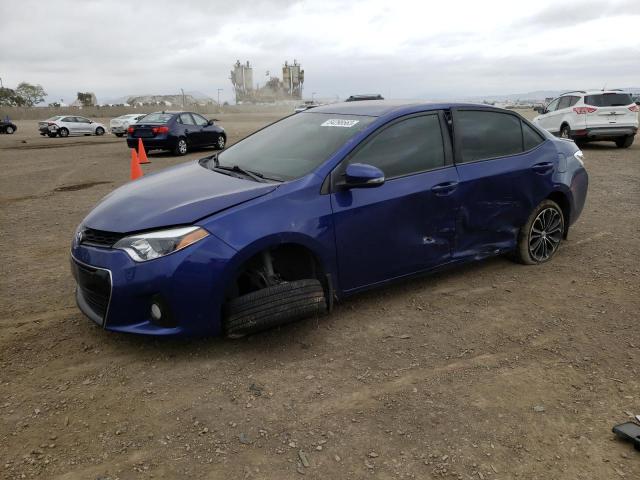 TOYOTA COROLLA L 2015 with VIN 2T1BURHE0FC248118 - Photo from auction
