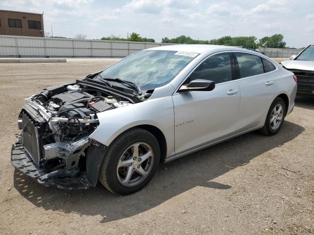 CHEVROLET MALIBU LS 2018 with VIN 1G1ZB5ST6JF136615 - Photo from auction