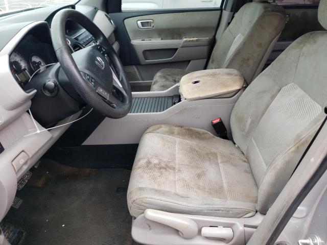 Photo 7 from auction – 2013 HONDA PILOT LX with VIN 5FNYF4H29DB075253