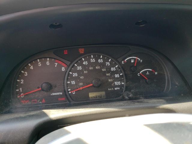 Photo 9 from auction – 2001 CHEVROLET TRACKER LT with VIN 2CNBE634916919608