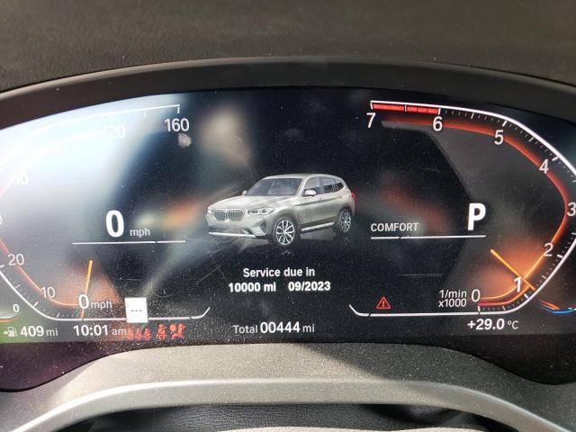 Photo 9 from auction – 2023 BMW X3 SDRIVE3 with VIN 5UX43DP00P9N81204