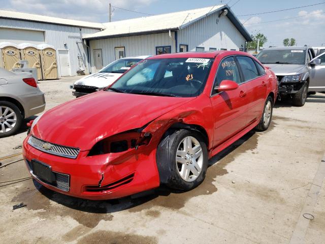 CHEVROLET IMPALA LT 2013 with VIN 2G1WG5E38D1112425 - Photo from auction