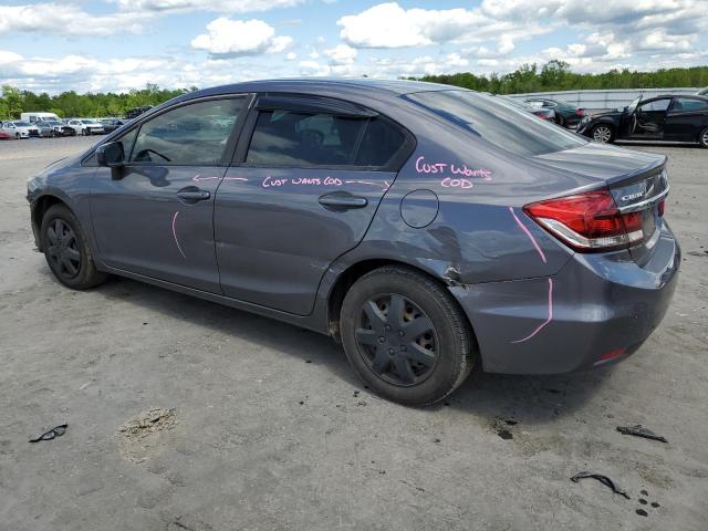 Photo 2 from auction – 2015 HONDA CIVIC LX with VIN 2HGFB2F53FH564556