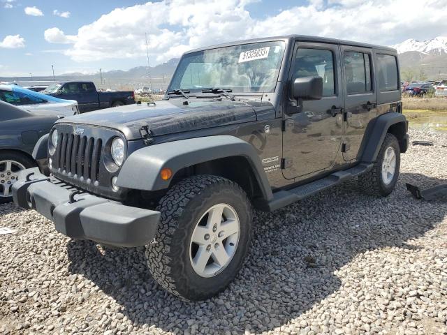 JEEP WRANGLER U 2017 with VIN 1C4BJWDG4HL725899 - Photo from auction