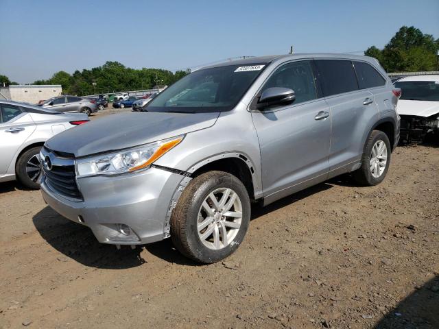 TOYOTA HIGHLANDER 2014 with VIN 5TDZARFHXES008374 - Photo from auction