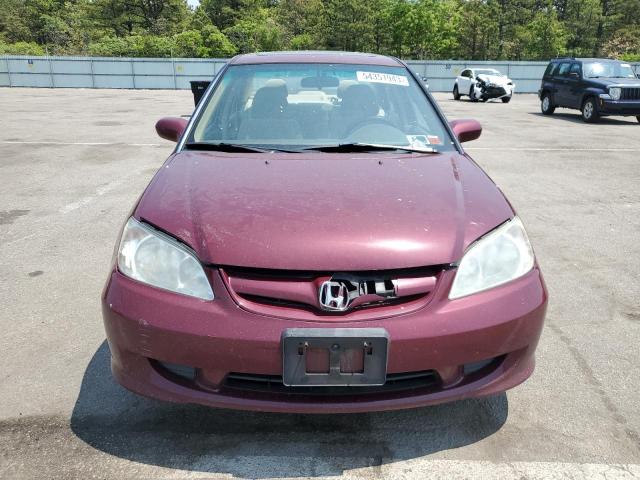 Photo 5 from auction – 2004 HONDA CIVIC EX with VIN 2HGES26784H539145
