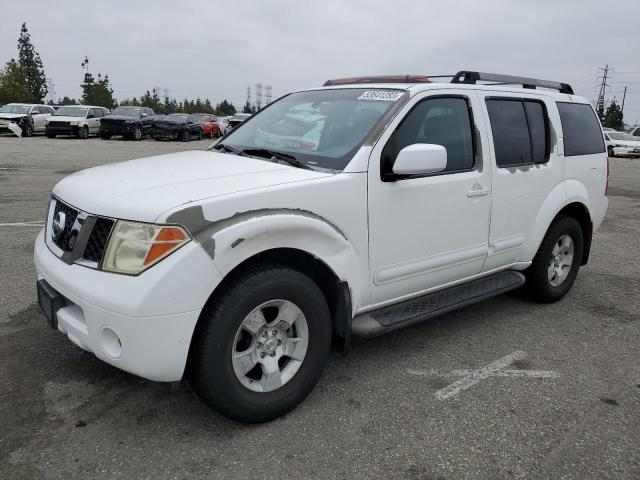 NISSAN PATHFINDER 2005 with VIN 5N1AR18U25C756454 - Photo from auction
