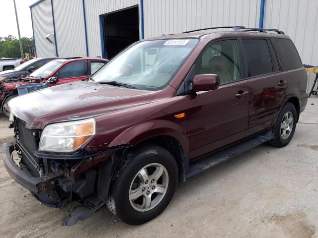 HONDA PILOT EXL 2007 with VIN 5FNYF28577B031058 - Photo from auction