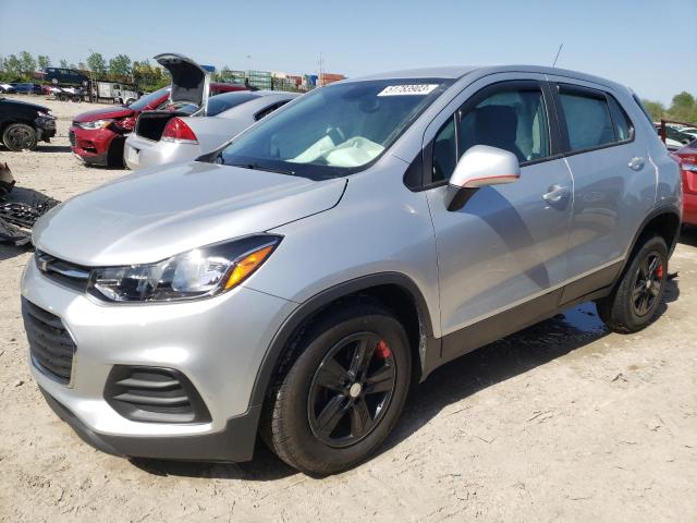 CHEVROLET TRAX LS 2018 with VIN 3GNCJNSB1JL149437 - Photo from auction